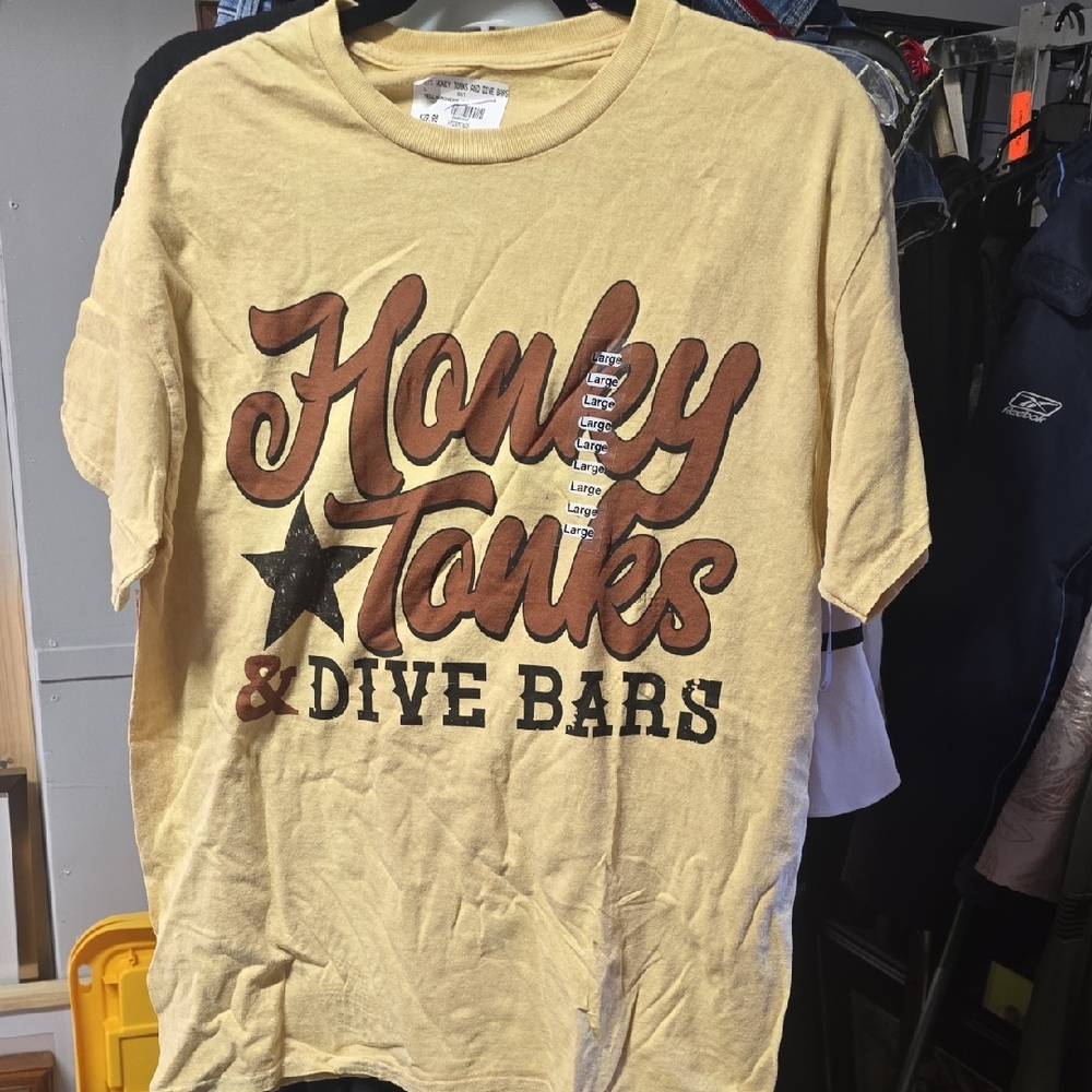 Yellow Graphic Tee